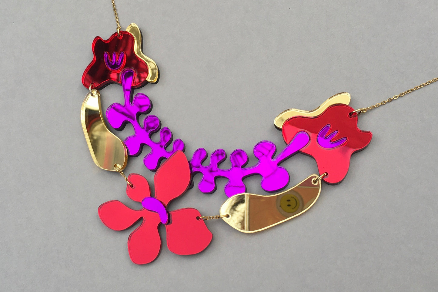 Acrylic Bloom Necklace