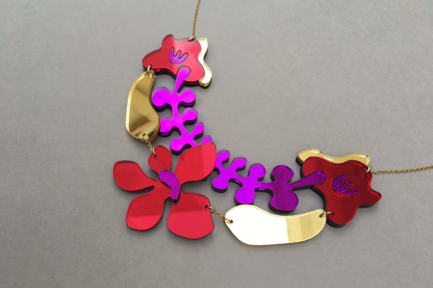 Acrylic Bloom Necklace