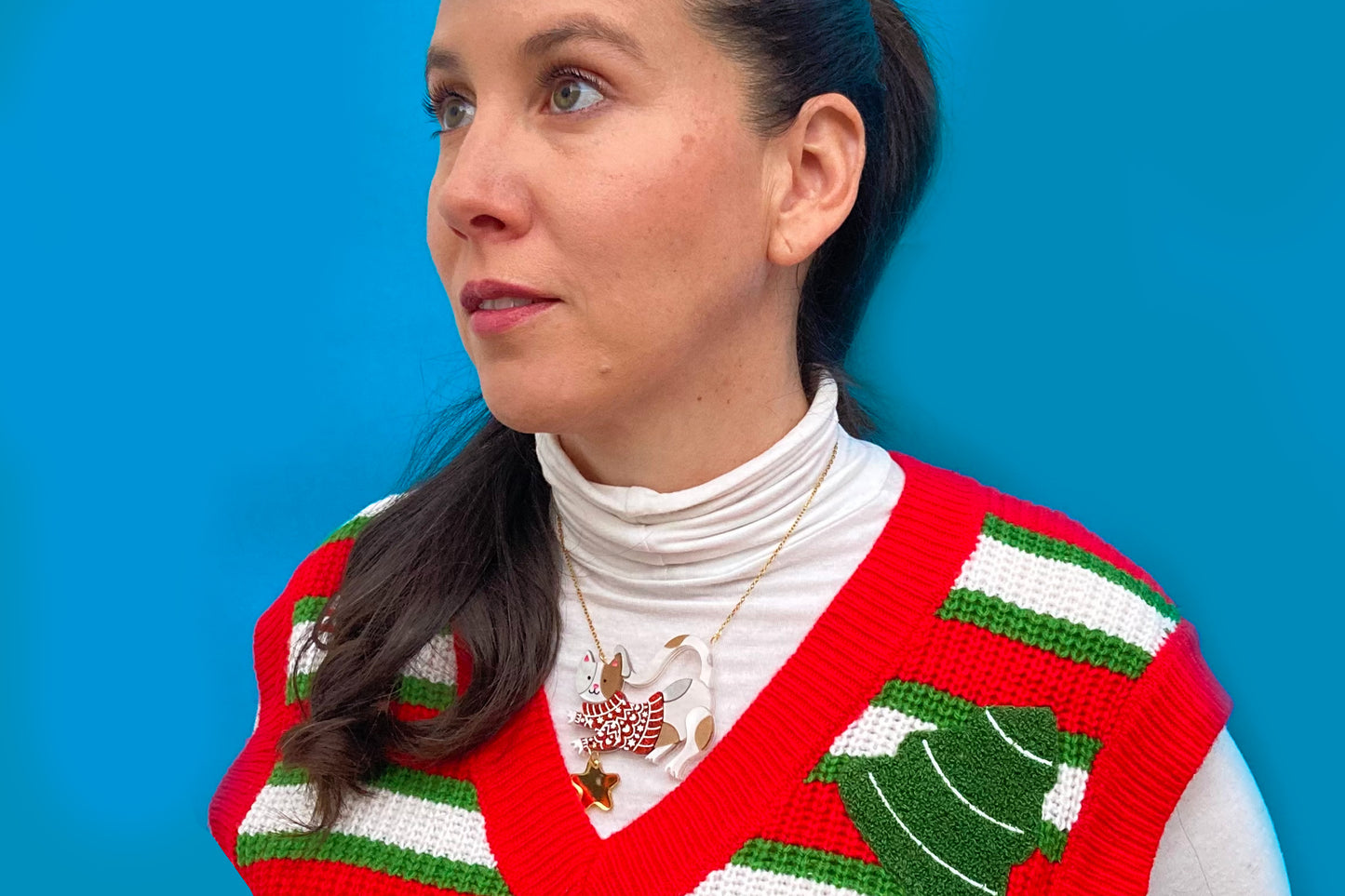 Collar Gatitos con Suéter