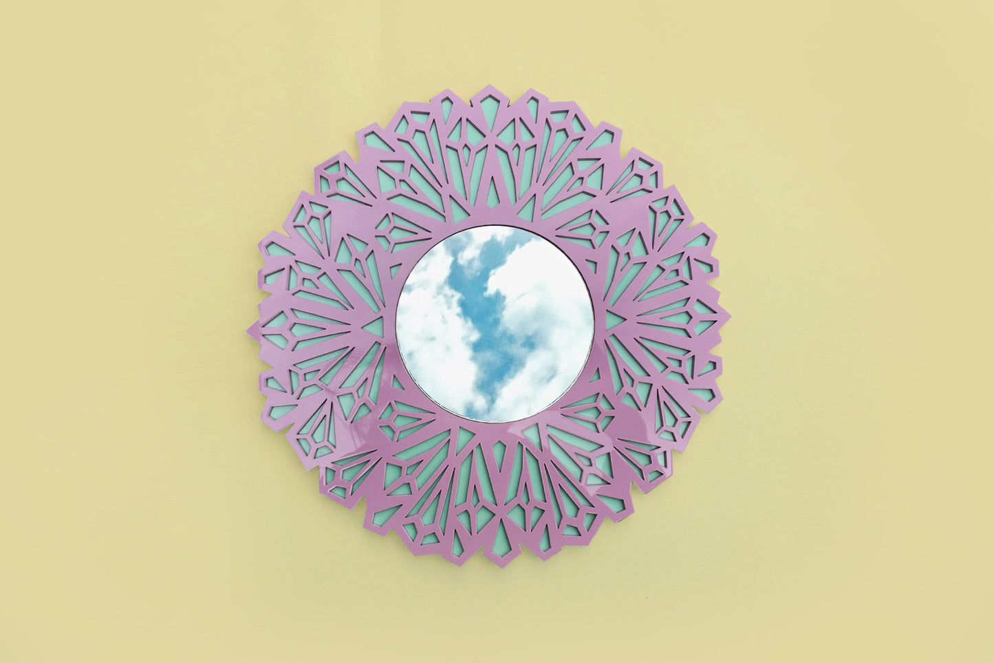 Acrylic Diamonds Mirror