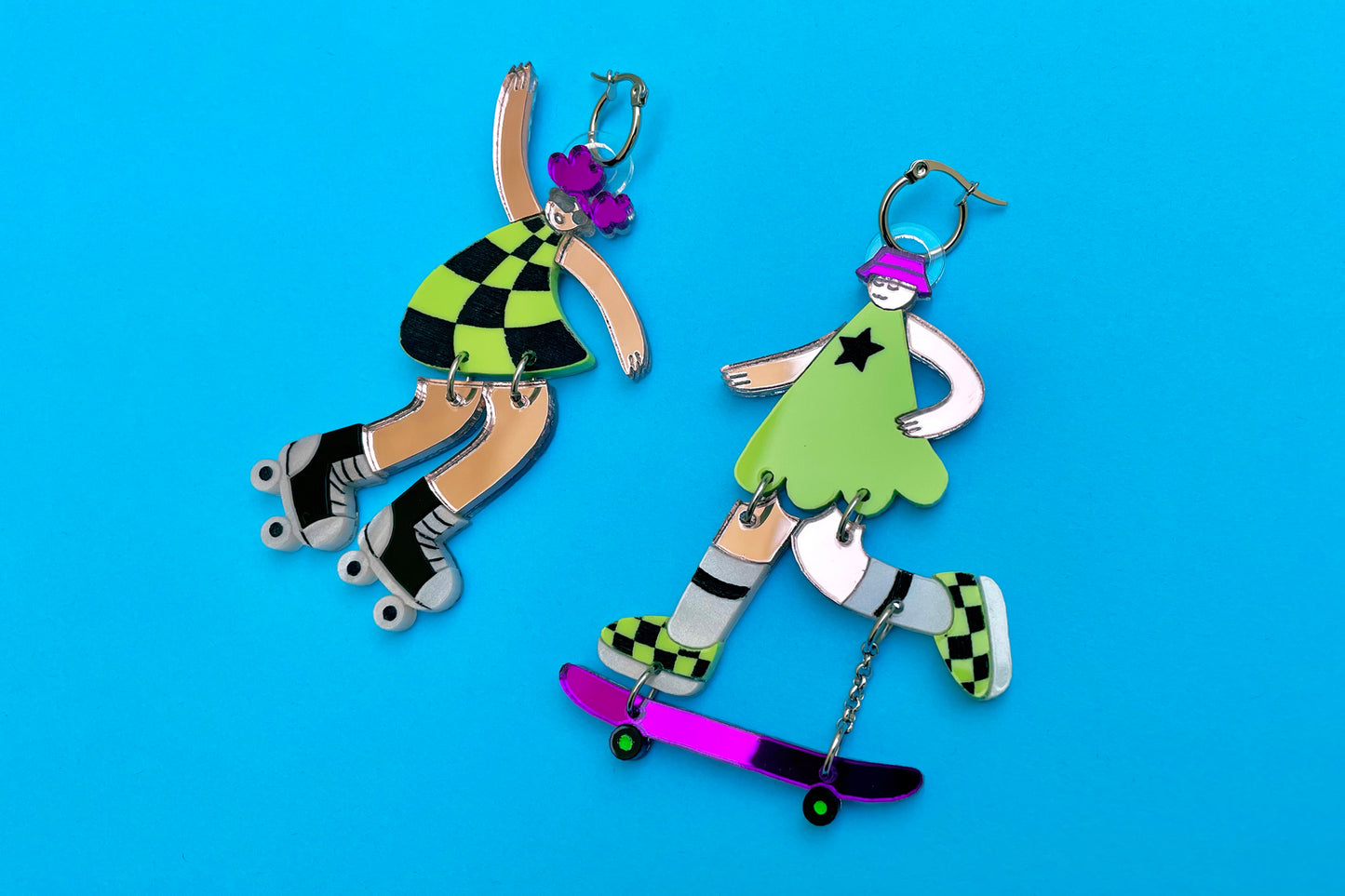 Aretes Pandilla Skate