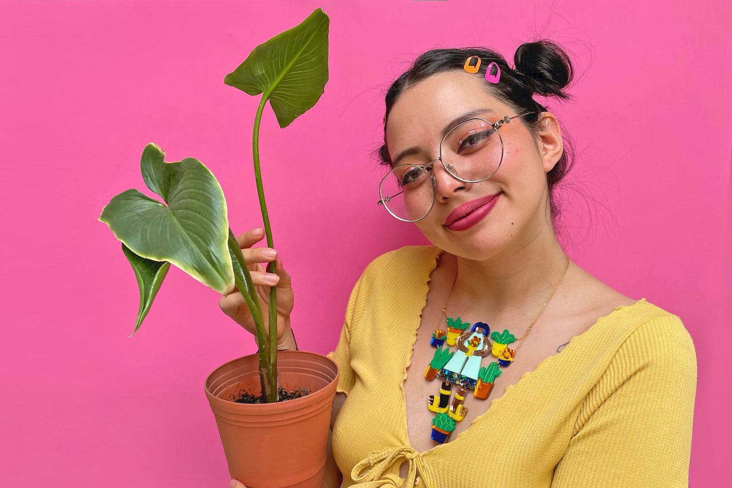 Mrs. Plants Necklace