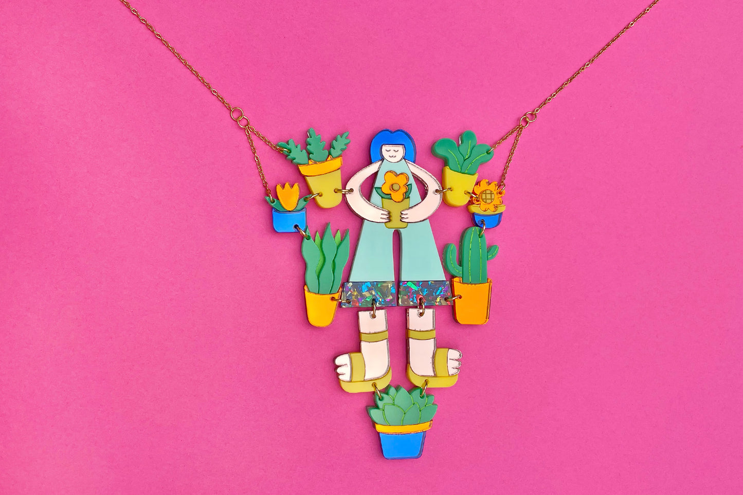 Mrs. Plants Necklace