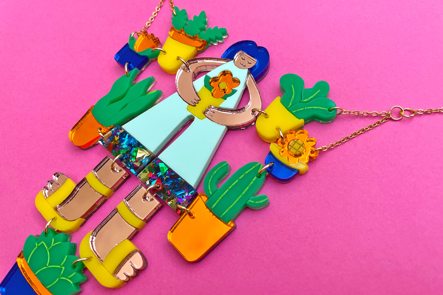 Mrs. Plants Necklace