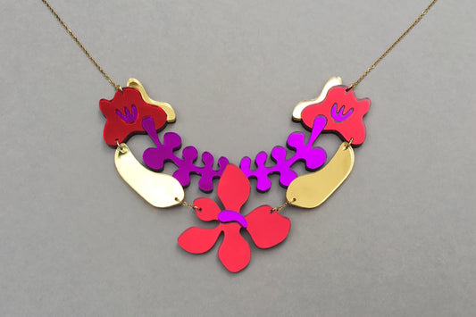 Acrylic Bloom Necklace
