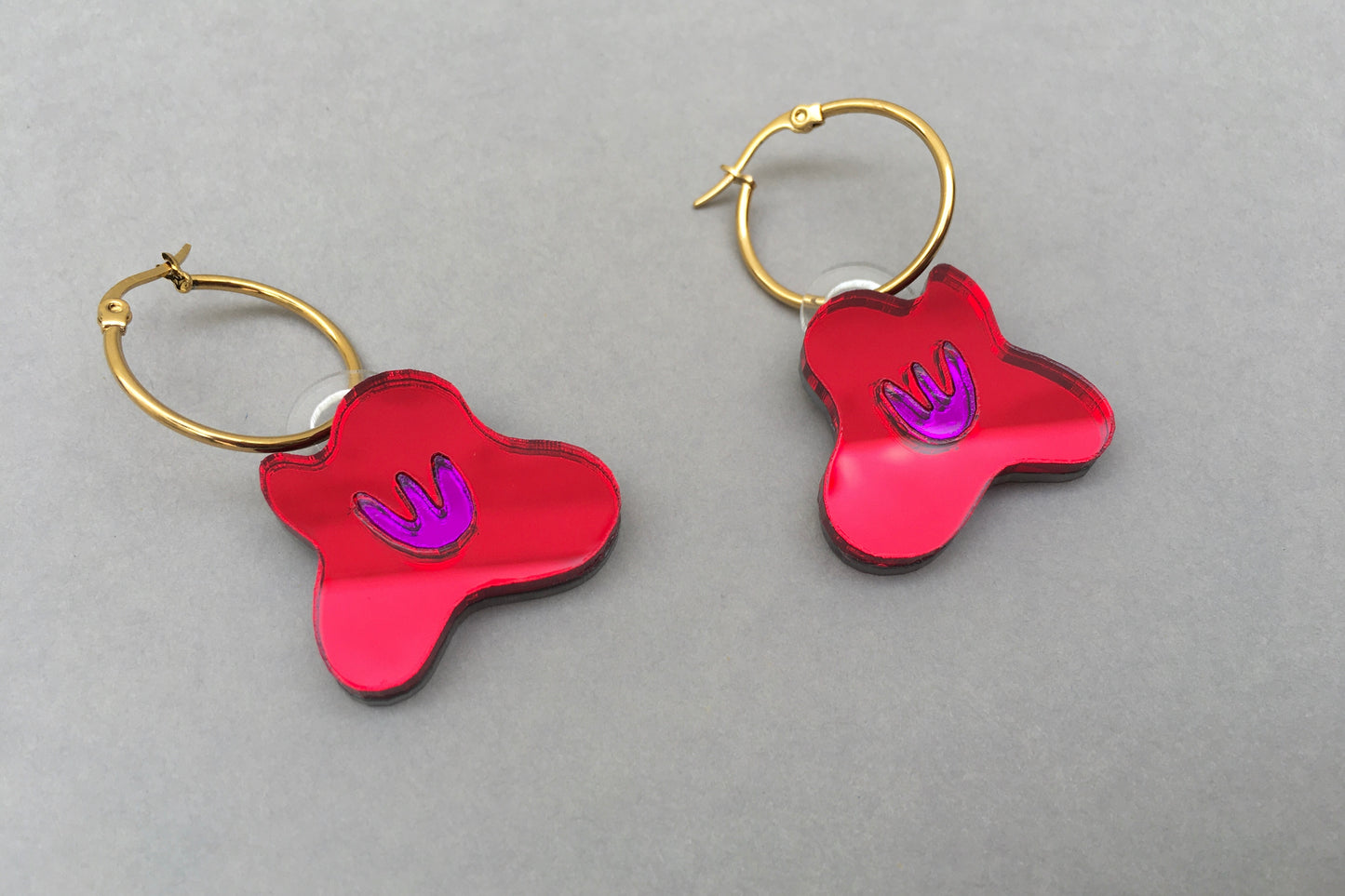 Acrylic Bloom Earrings 