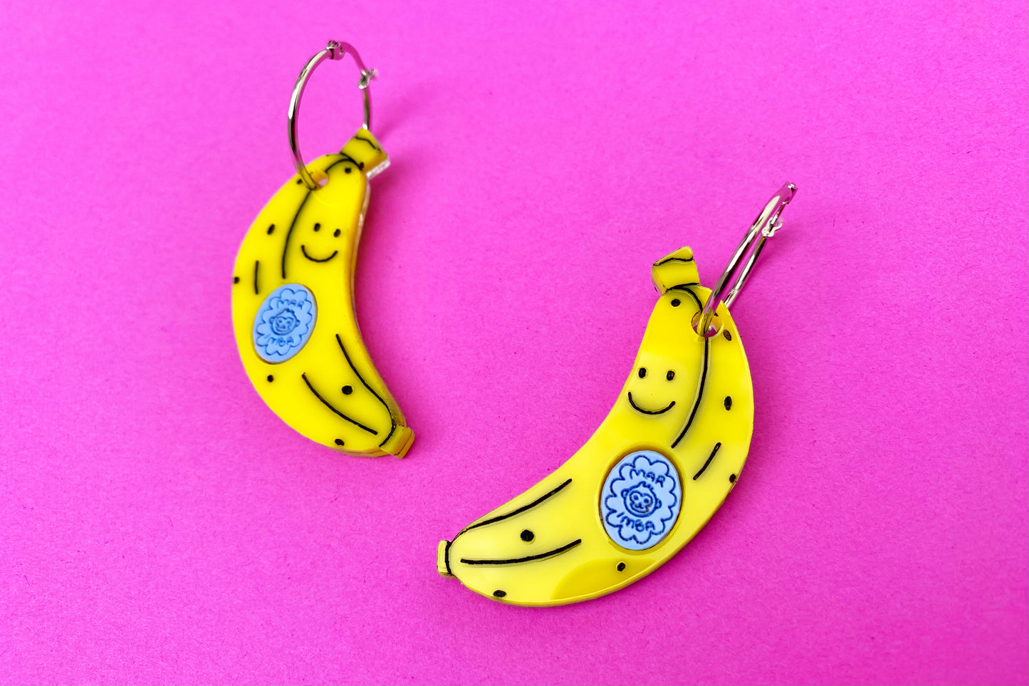 Aretes Banano