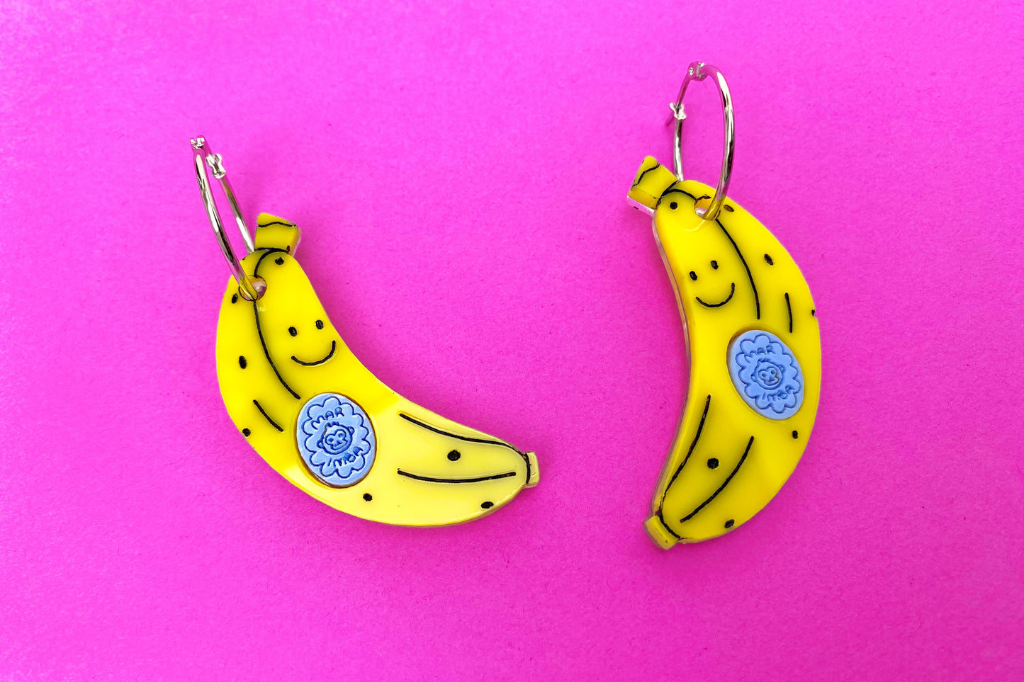 Aretes Banano