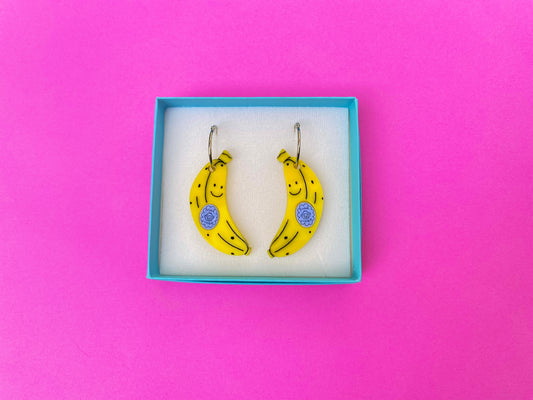 Aretes Banano