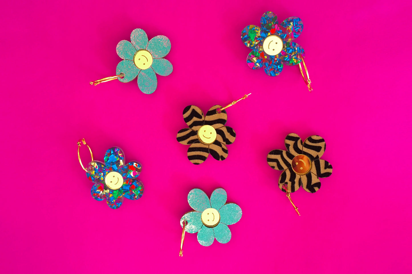 Happy Flower Earrings