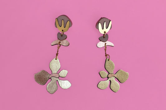 Aretes Flores