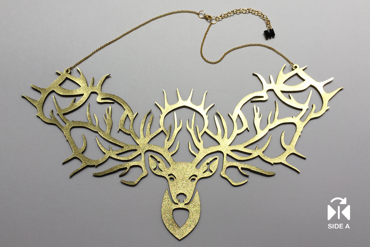 deer necklace