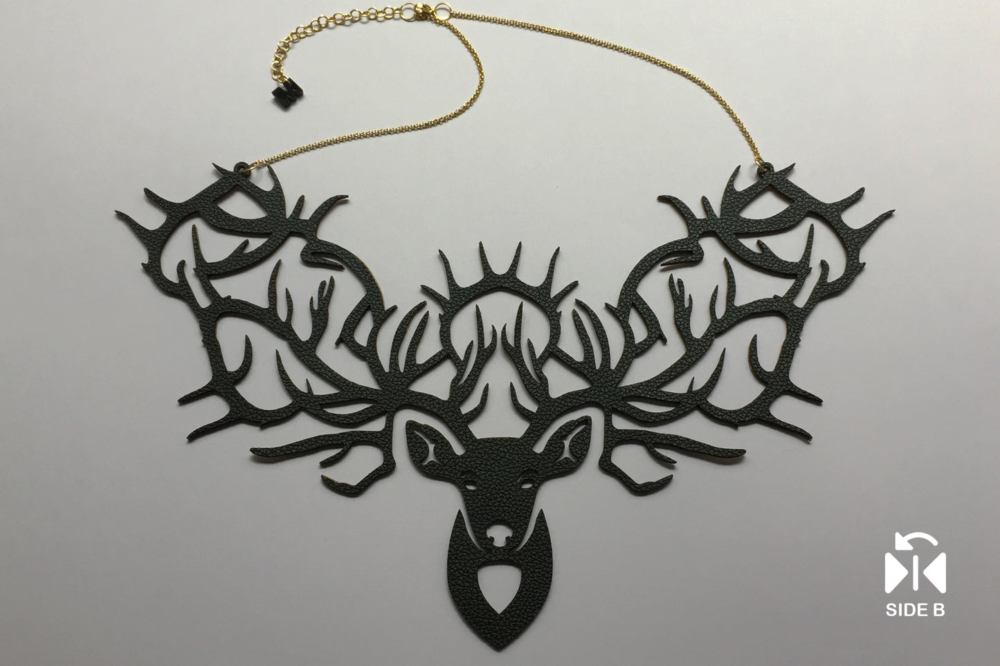 deer necklace