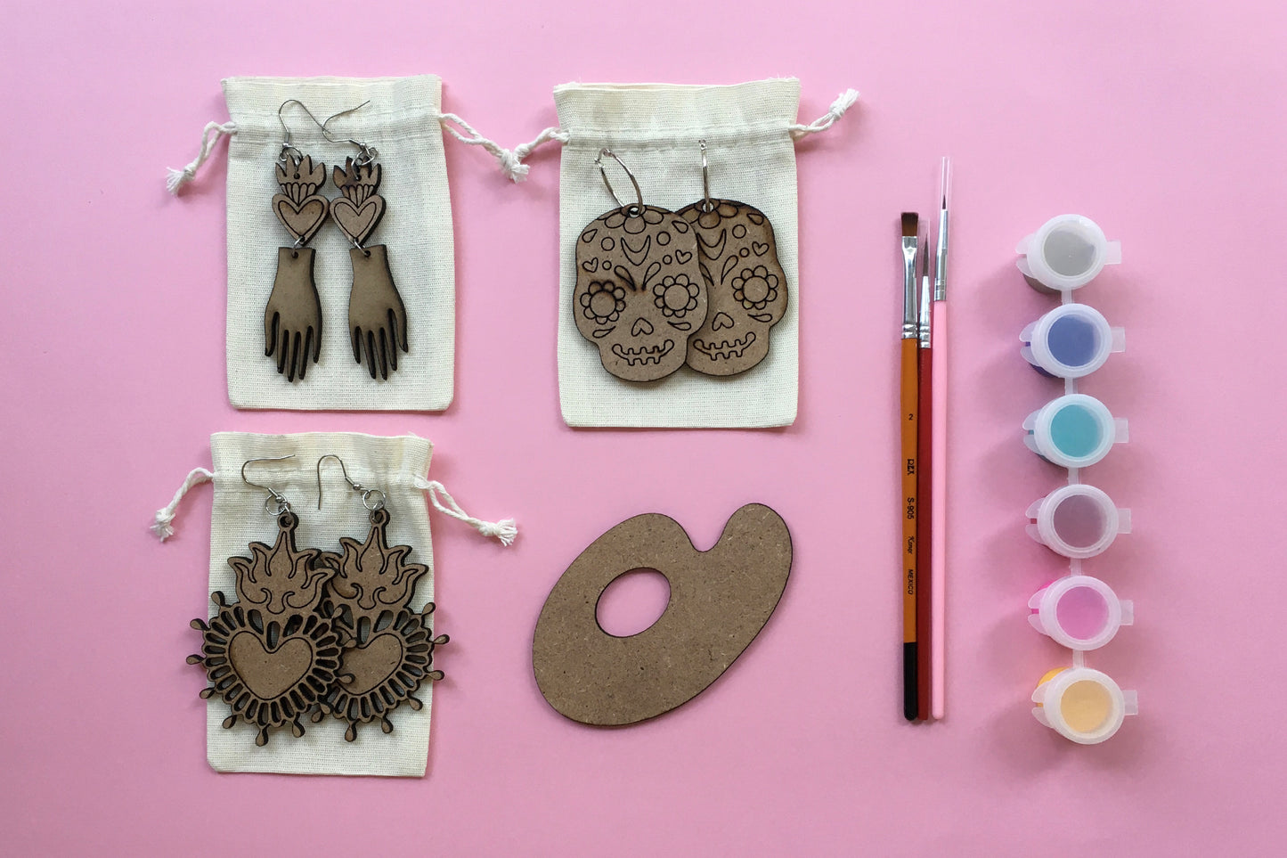 DIY Kit Aretes Frida