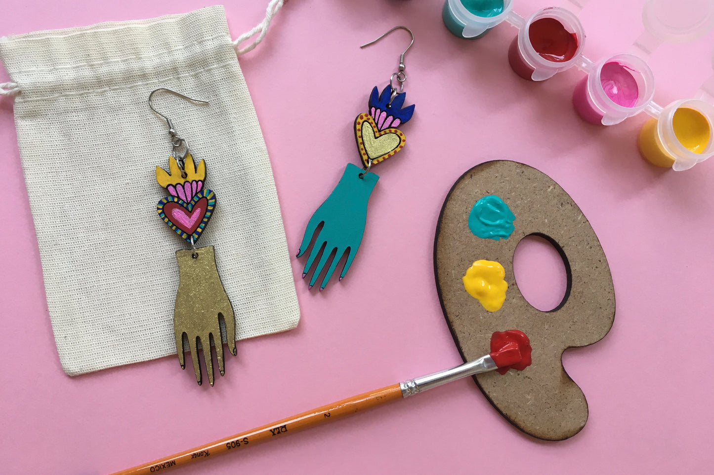 DIY Kit Aretes Frida