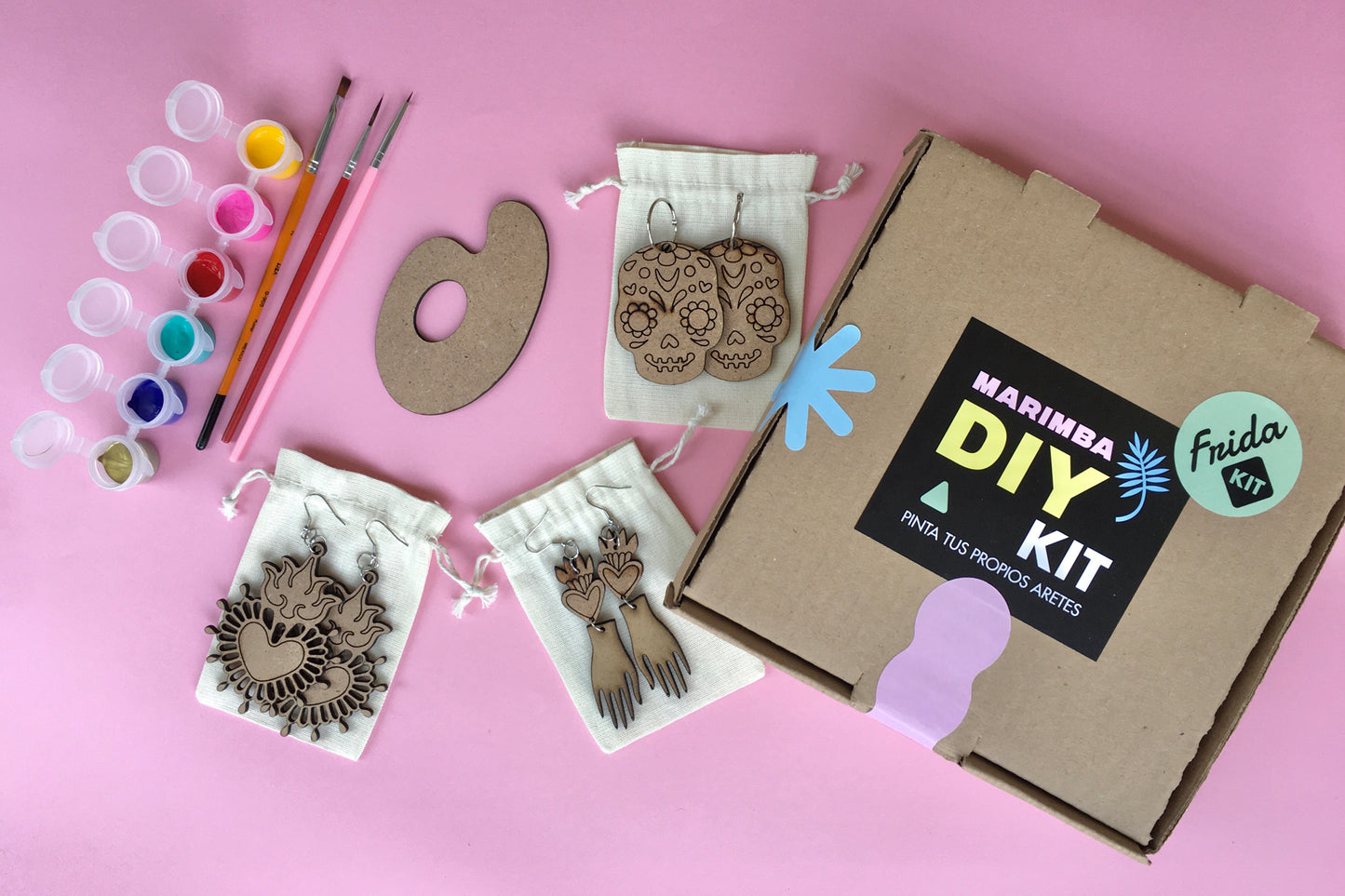 DIY Kit Aretes Frida