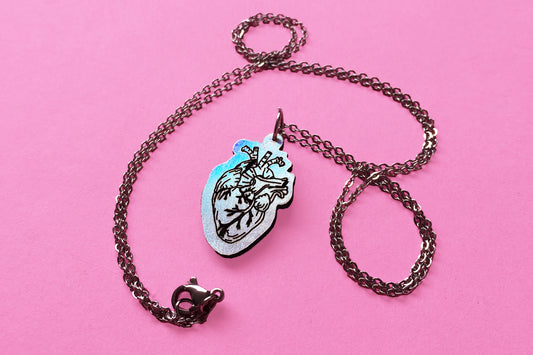 Anatomical Heart Necklace