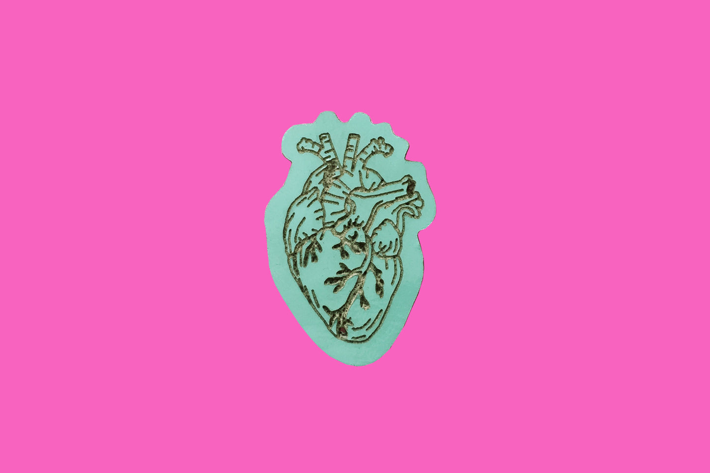 Anatomical Heart Pin